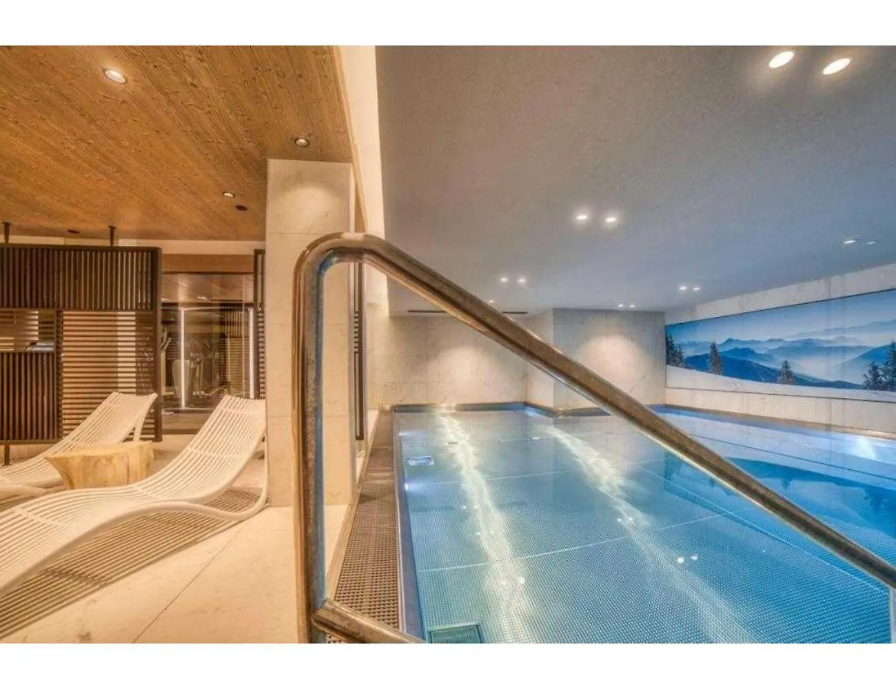 Luxurious 4-Room With Pool, Gym, Spa And Parking Megeve 0*,