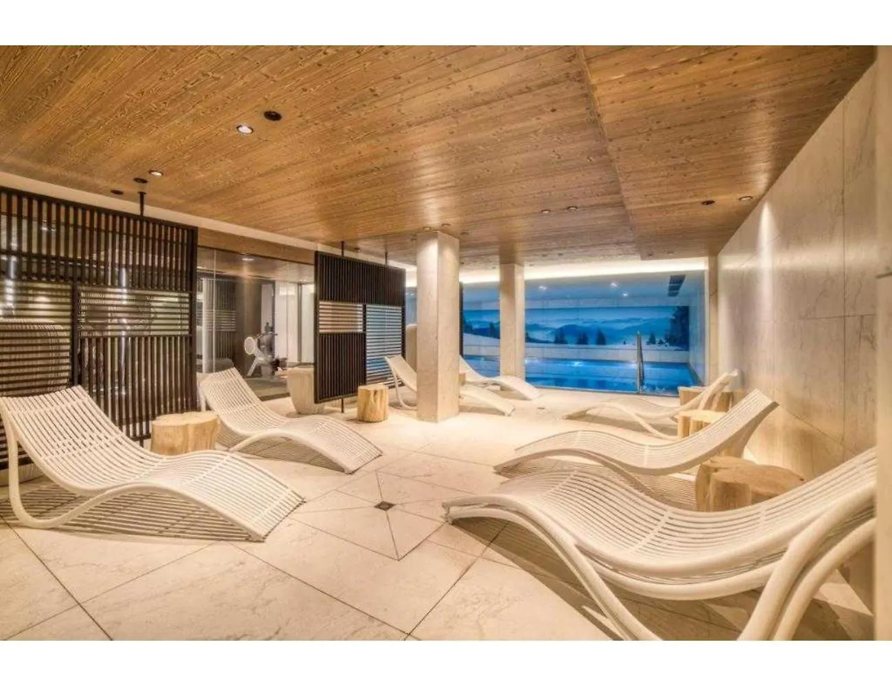 Luxurious 4-Room With Pool, Gym, Spa And Parking Megeve 0*,