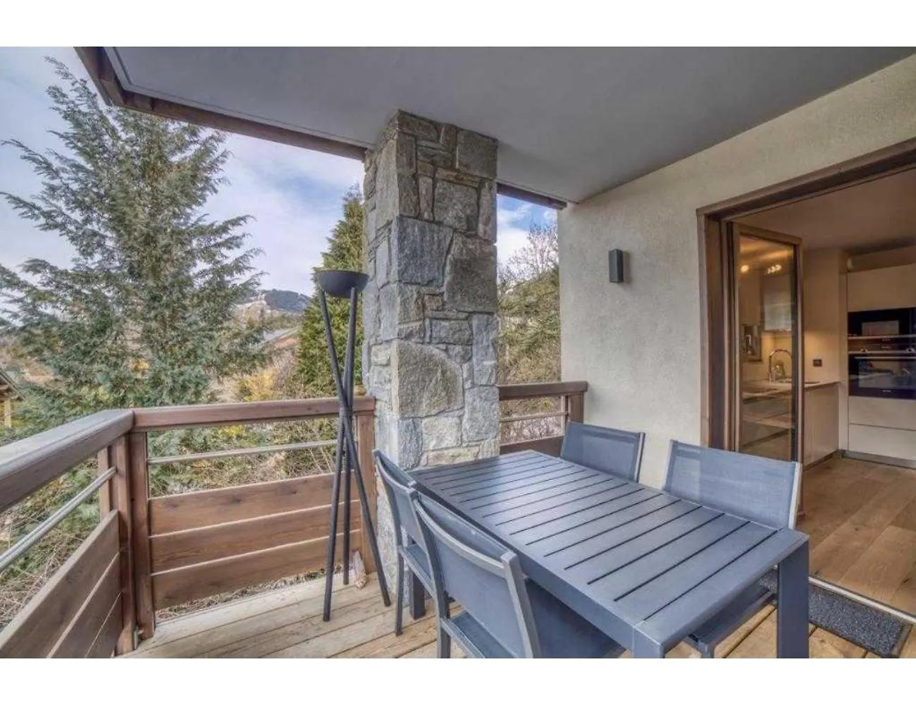 Luxurious 4-Room With Pool, Gym, Spa And Parking Megeve Apartment