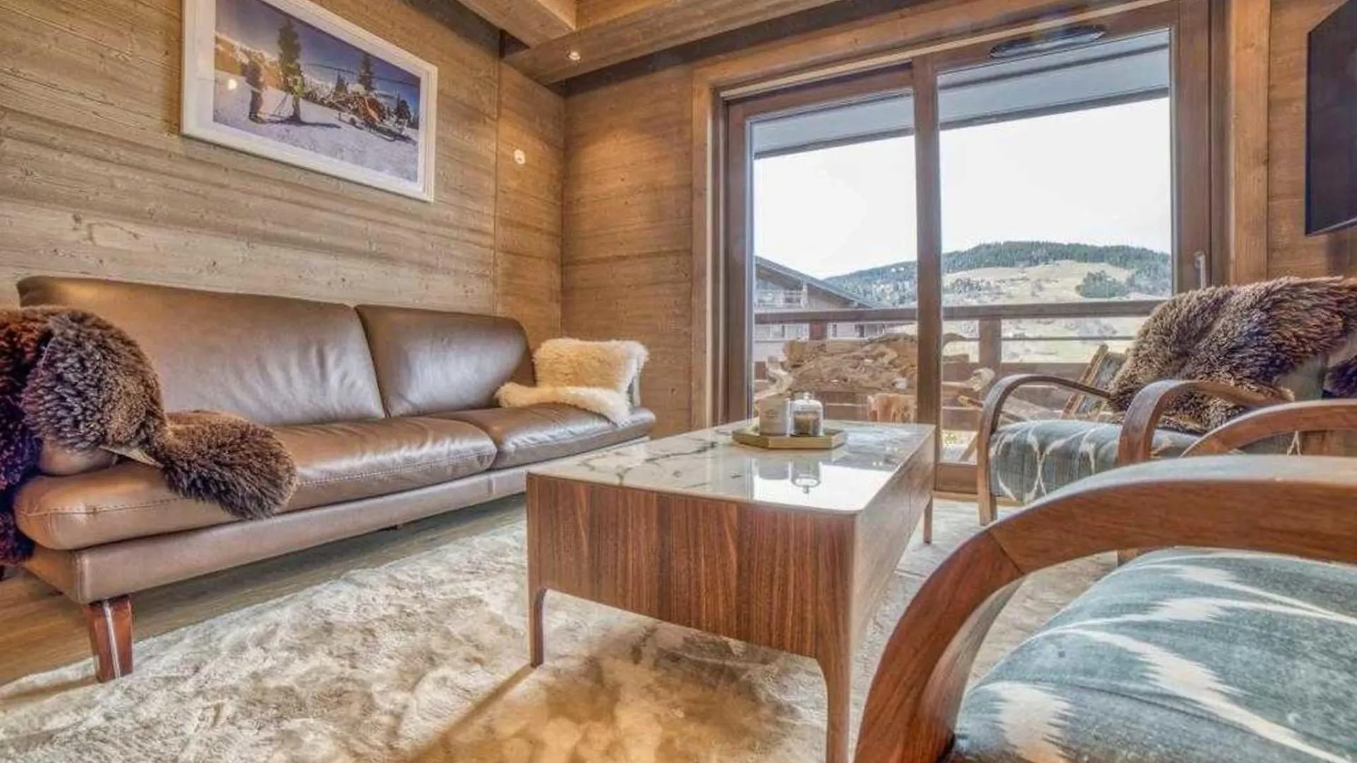 Luxurious 4-Room With Pool, Gym, Spa And Parking Megeve France