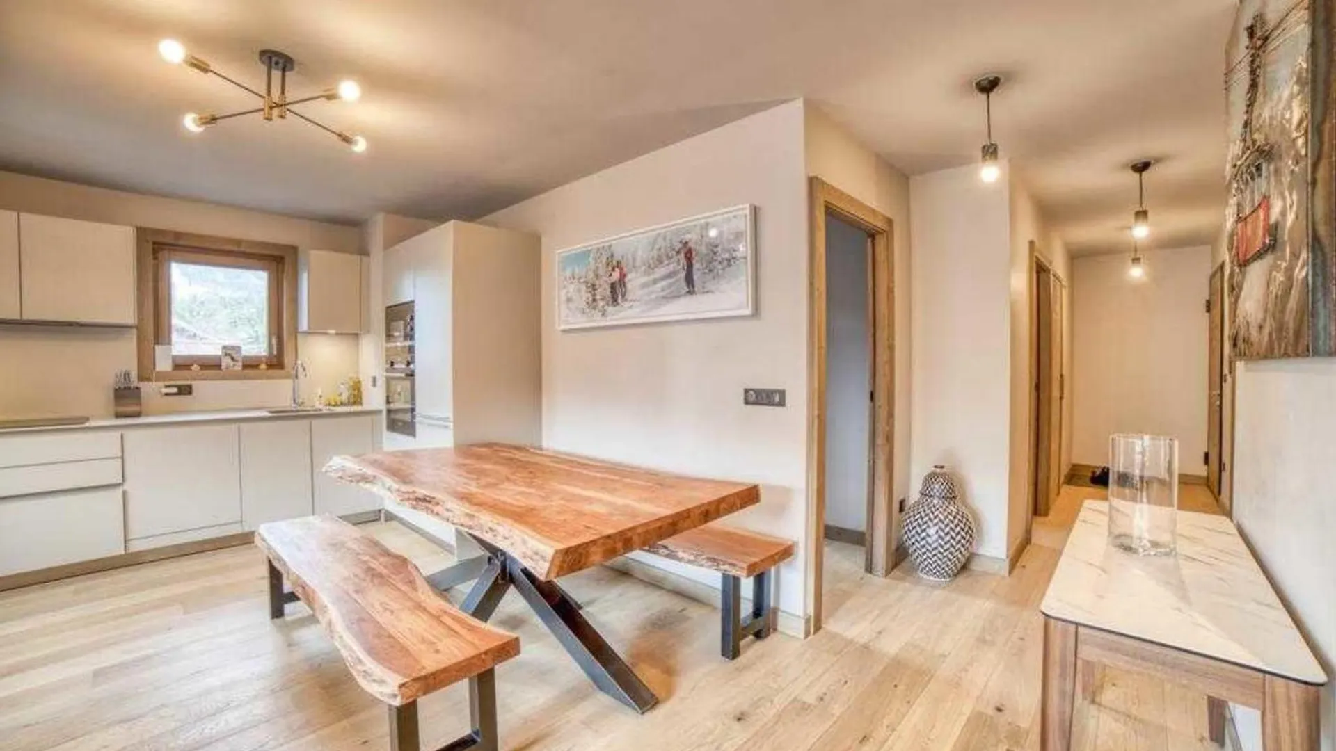 Luxurious 4-Room With Pool, Gym, Spa And Parking Megeve France