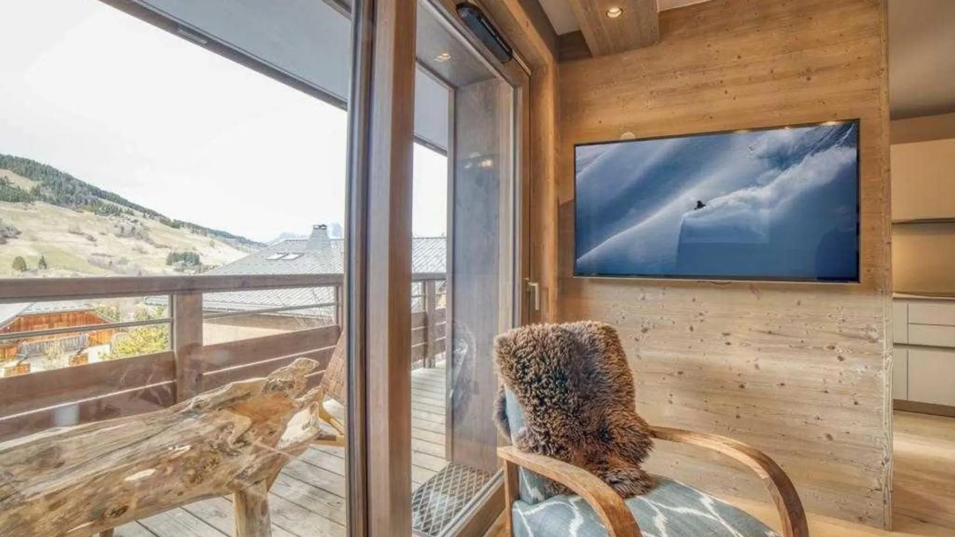 Luxurious 4-Room With Pool, Gym, Spa And Parking Megeve