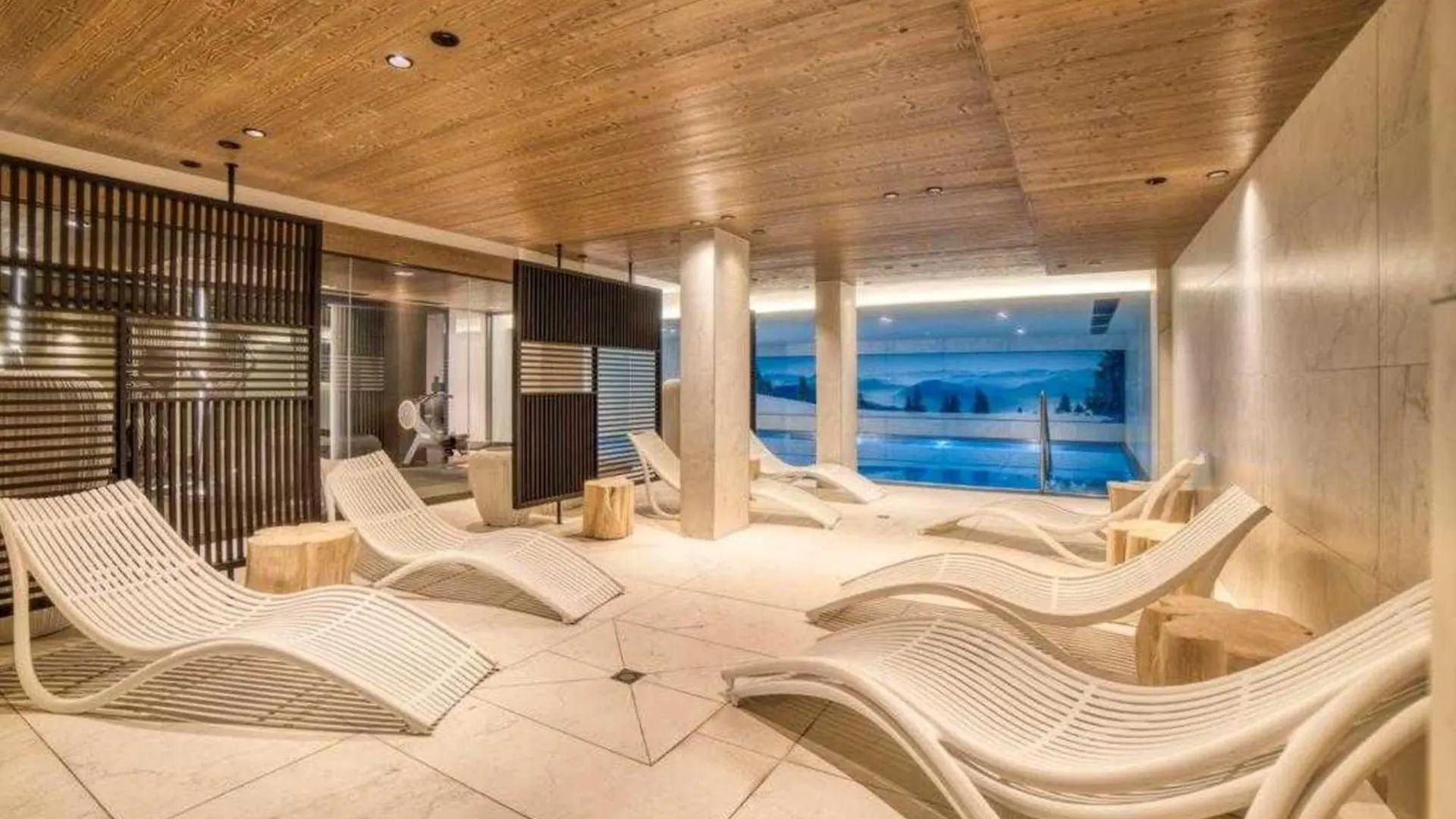 Luxurious 4-Room With Pool, Gym, Spa And Parking Megeve 0*,